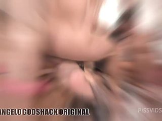 Lydia Black FIRST QUAD-Domination gangbang with double anal