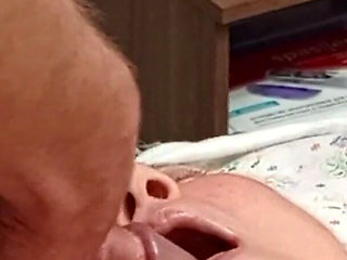 Neighbor Gets a Mouthful of Cum After I Jerk off My Dick