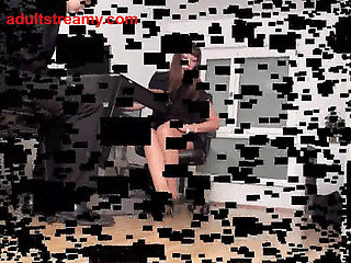 Foot Worship Femdom - Brandy Smile & Lulu Love Dominate Slave with High Heels & Soles