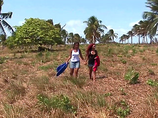 The Tanned Pussies and the Hot Outdoor Sex