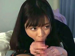 Asian Girl Blowjobs Outdoors POV