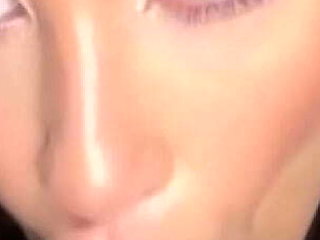 Skinny Teen Selena Garcia Gagging Deepthroat Blowjob - Cum in Mouth Casting POV