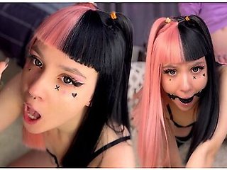 Hot Emo Girl Deepthroat And Fucked Her With Gag In Her Mouth 4k
