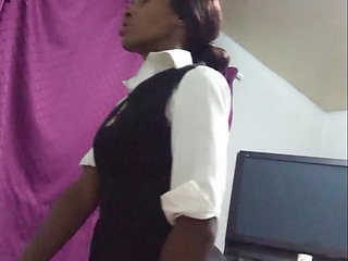 18 Year Old Horny School Girl, Sucks and Ride Cock for a First Time, Her Face Shows Enjoyment with Older Man