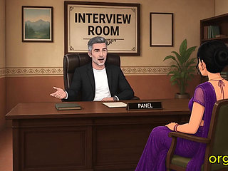 Desi Kamini Bhabi Job Interview - Office Meeting - Ai Generated Desi Romance
