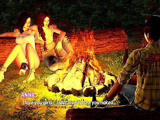 Max's Life Season 3 Episode 223 Camp Orgy with 3 Beautiful MILFs