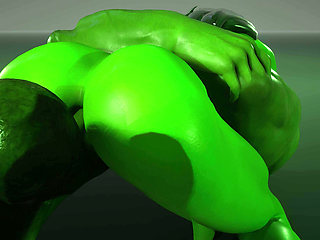 Hulk Destroys She Hulk's Ass (jennifer Walters) Marvel Porn