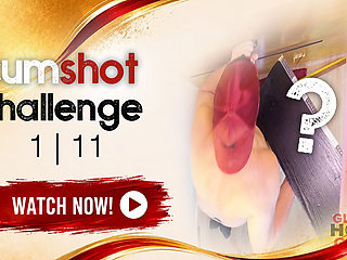 Cumshot Challenge at Gloryhole
