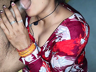 Indian Desi Wife Sucked Dick Till Cum in Mouth