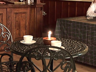 Sexy blonde hardly fucked