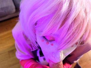 mothkink - Angel Dust gets an unexpected client - BJ and