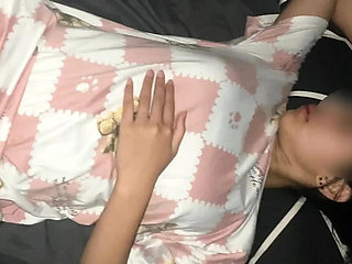 Big Tits Asian Teen Gets Tired - Little Sister-in-Law Grepe