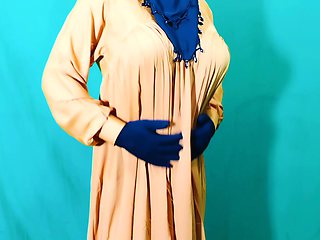 Indian Beautiful Hijabi Muslim Couple Thirsty For Sex