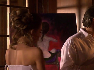 Elegant bitch takes a massive cock