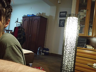 Bordering Glans on the Sofa, Exquisite Tongue Play