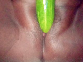 Veenax82 women got her pussy Fucking with cucumber  today