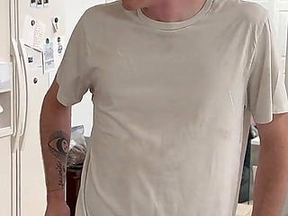 Cheating Busty Hot Blonde Gets Her Pussy Filled by Plumber and Her Boyfriend