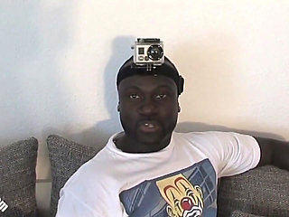 Anna F. first big black cock