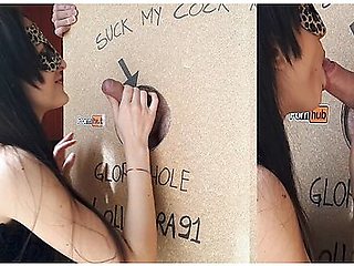 First Time Wife Gloryhole - Italian Amateur