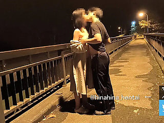 Japanese Amateur Outdoor Sex - Cute Girl Exposed Next to Car in Public