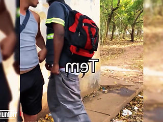 Fucking in the Park and Cumming in His Mouth