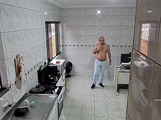 Maid Takes off Her Clothes and Accepts a Facial for Extra.