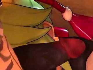 Kuki Shinobu About to Be Spitroasted by Hilichurls - Part 1 Genshin Impact Threesome Sex Video