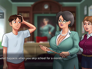 Summertime saga 1st day at college