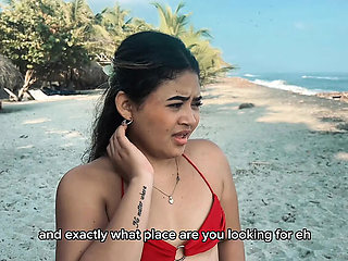 Lost Beach Girl Gets Fucked Hard by Tour Guide - Yohamedi