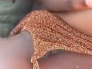 Ebony Giving Blowjob in Public