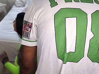 Oily Booty PAWG Takes Huge BBC