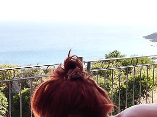 Sex in Camper Van! Couple Fucking Outdoor with Amazing View