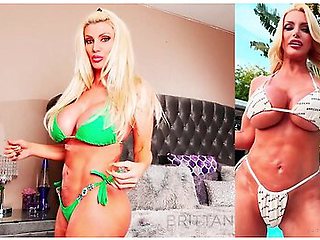 Horny Femdom Blonde Pleasures Her Wet Muff!