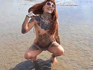 Pee on Beach