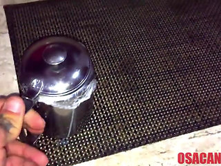 Hot young girl has fun with gifted