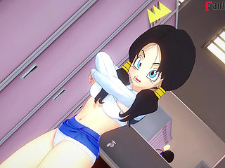 Videl Almost Finds Gohan Having Sex with Android 21 - Dragonball Zex Series