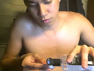 private moments with a handsome model