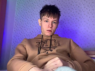 Skinny Twink with a Giant Dick Needs Some Serious Relief