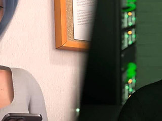 In Security: Hot Girl Fuck Her Pussy with Dildo in the Toilet at Her Work Place - Episode 8