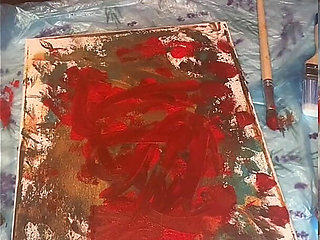 In Big Eyeglasses Asmr Acrylic Art Bloom in the Mist Part 2