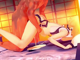 Zenless Zone Zero - Horny Evelyn Squirting Everywhere While Taking a Deep Creampie - 3D Hentai Animations