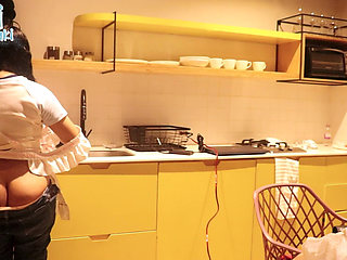 POV My Perverted Boss Sees My Buttcrack