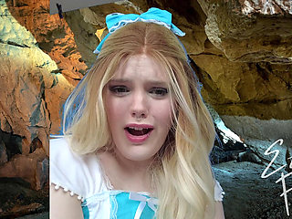 Alice in Cumderland: Giantess Potion Makes Me Hiccup! - HD Mov - Ezra Faith