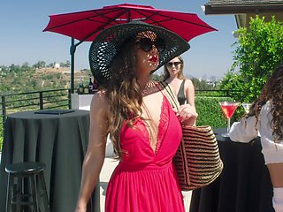 Big-titted MILFs in a wild threeway of passion