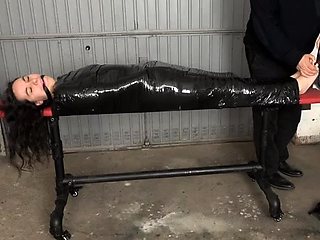 FetishGarage – Mummified feet brushing