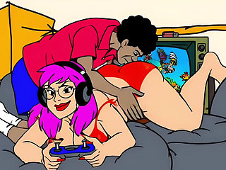 My Stepmom Loves Retro Games, Hentai, Ai Cartoon