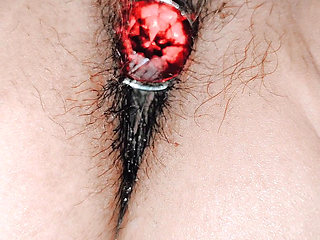 First Time Butt Plug Insertion and Then Fingering to Orgasm