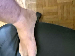 Chubby Daddy Bear Has Very Dirty Feeet.