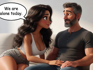 Lari's Secret Story How I Became Intimate With My Aunt's Older Boyfriend (AI generated)