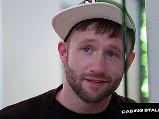 Bearded Jake Apton and Hairy Miles Fallon, College Best Friends, Flip Fuck with Raw Bareback P